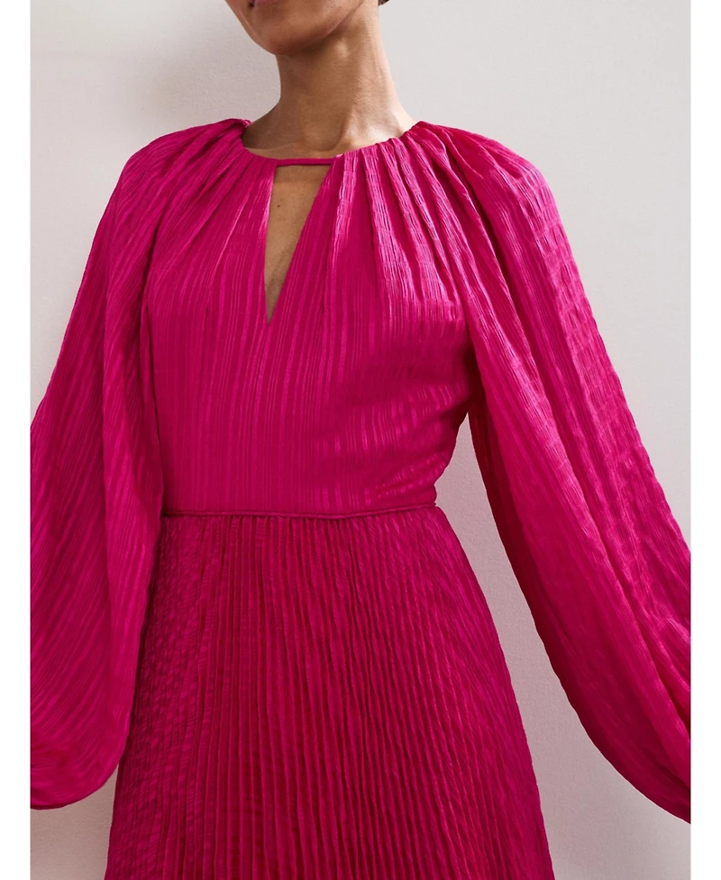 Phase Eight Women's Faye Textured Pleat Dress