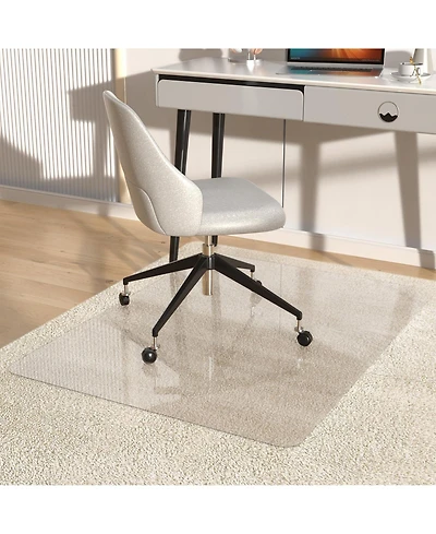Danrong Large Anti Slip Hard Floor Chair Mat Protector Office Home Rug