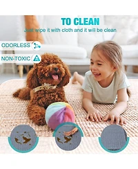 Danrong Heavy Duty Office Chair Mat for Carpets Non-Slip Smooth Rolling Floor Protector