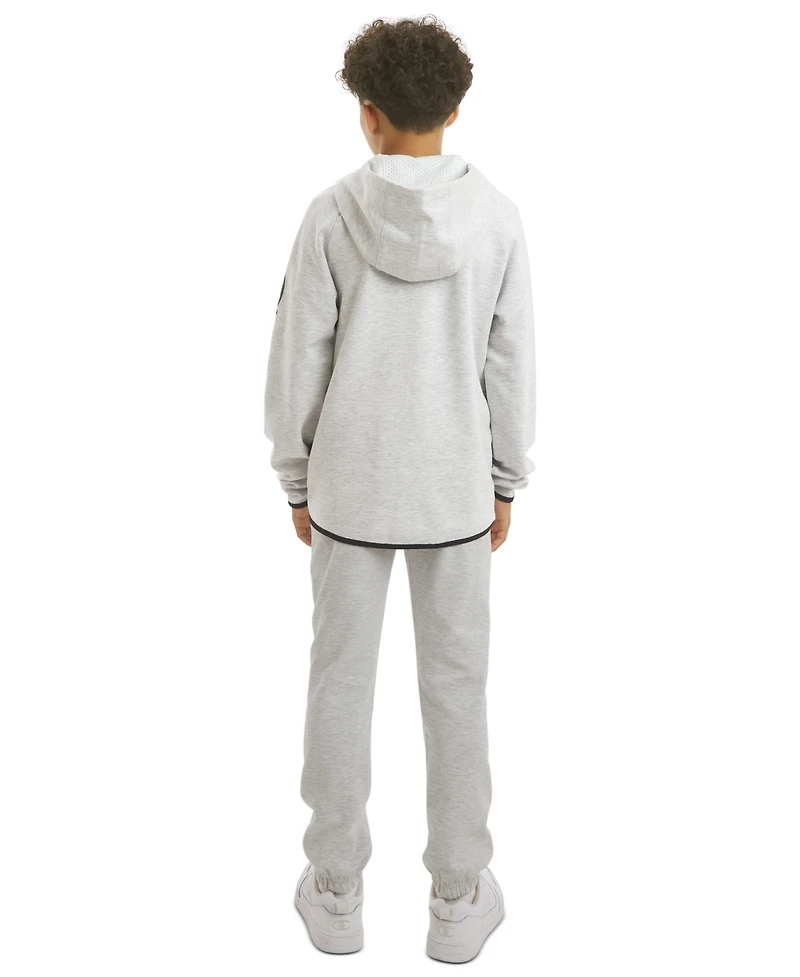 Champion Boys' 8-20 Full-Zip Hoodie and Jogger Pants, 2-Piece Set