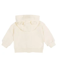 Gerber Baby 0M-24M Neutral Zip Front Sweatshirt, Artic Wolf