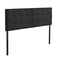 Slickblue Queen Bed Headboard with Adjustable Height and Diamond Tufted Design for Home and Hotel