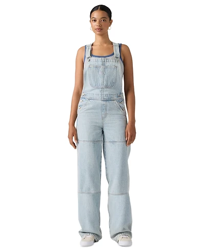 Levi's Women's Utility Overall H226 Wide-Leg Denim Overalls