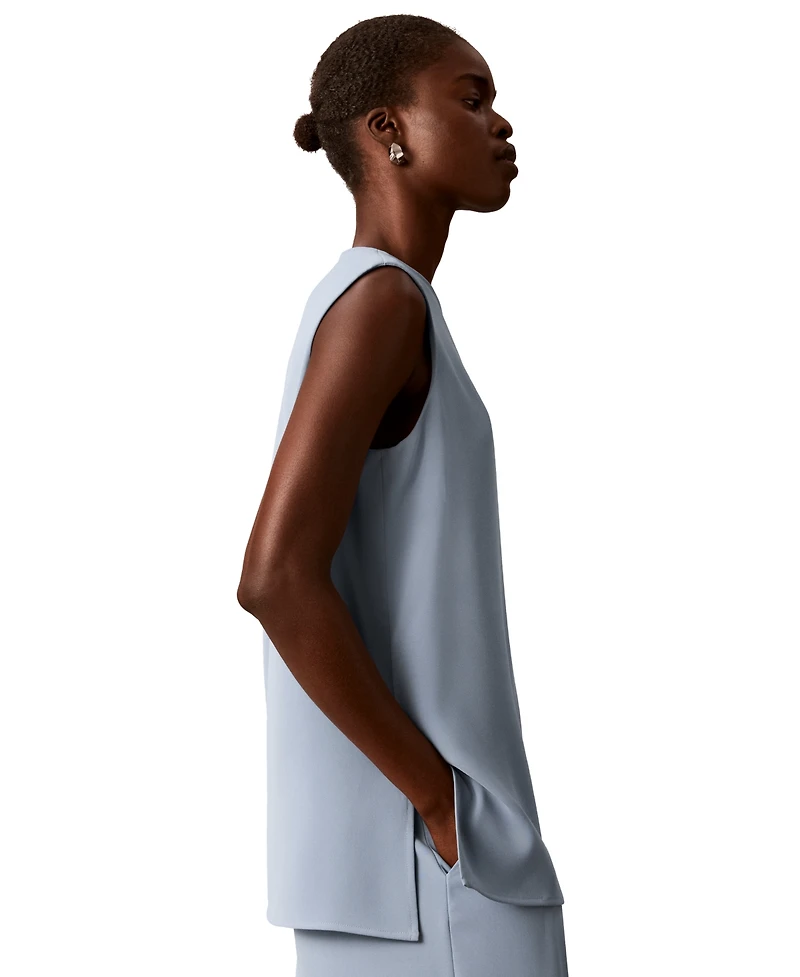 Calvin Klein Women's Crewneck Sleeveless Top