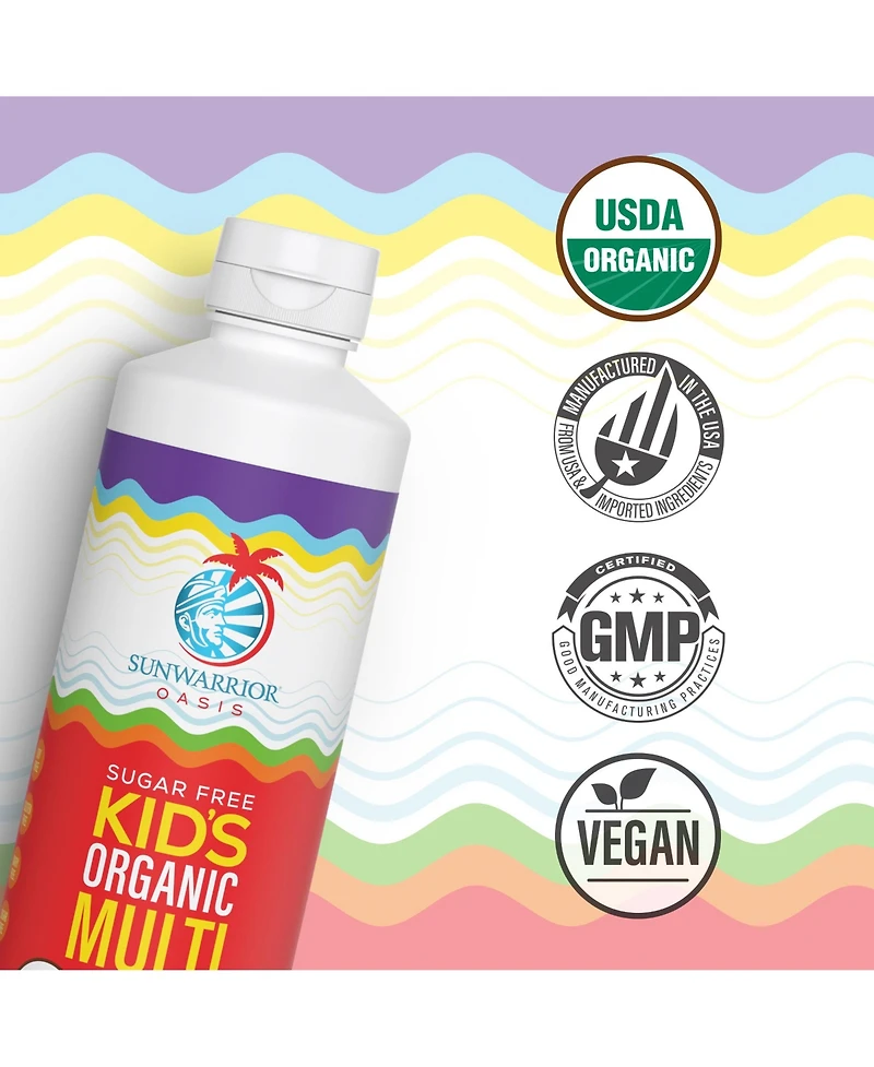 Sunwarrior Us Liquid Kid s Multi Plus Omegas