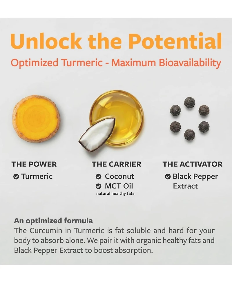 Pure Co Golden Milk Turmeric Drink Mix Powder