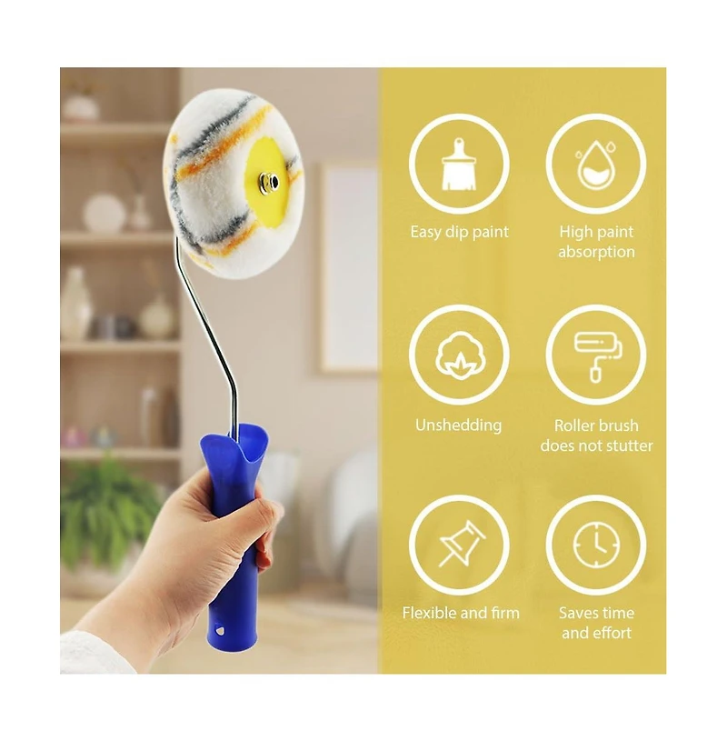 Xdovet Corner Edgert Roller Kit Drywall Tool Wallting Decoration