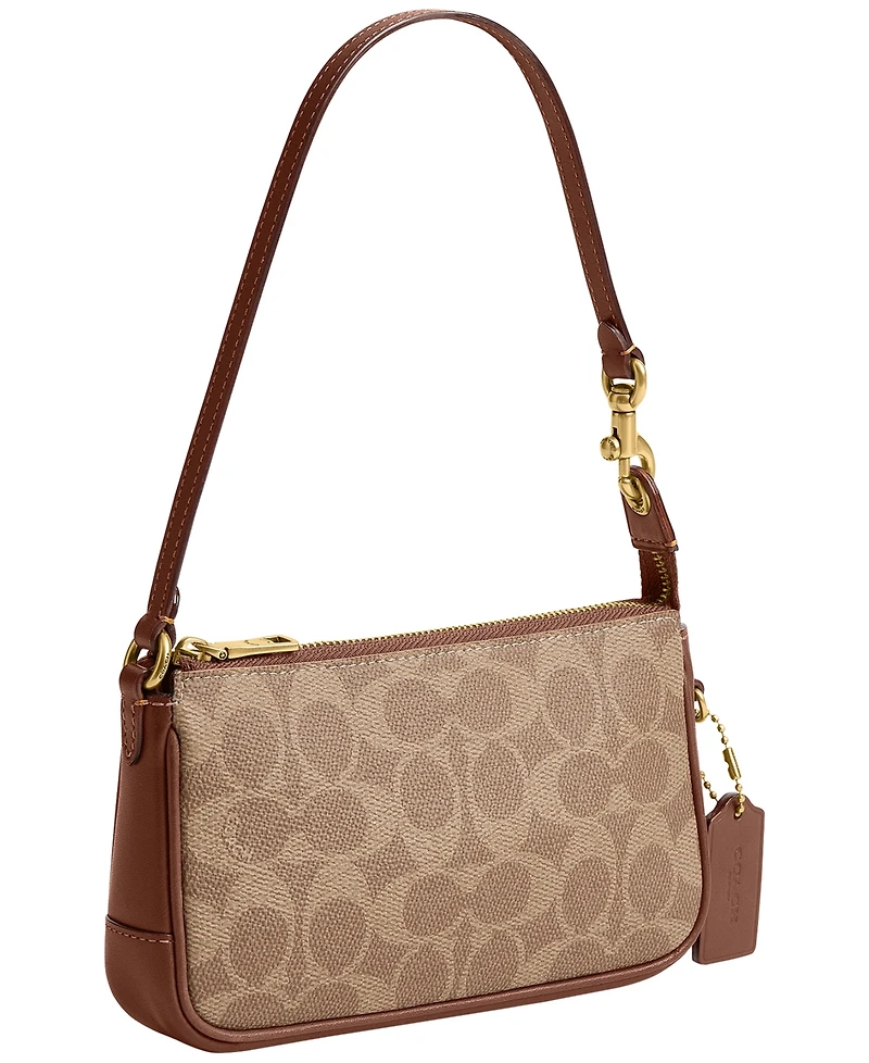 Coach Plaza Signature Leather Mini Shoulder Handbag 18