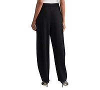 Jones New York Petite Pull-on Barrel-Leg Pants