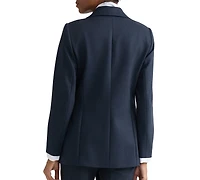 Jones New York Petite 1-Button Notch Double-Breasted Blazer