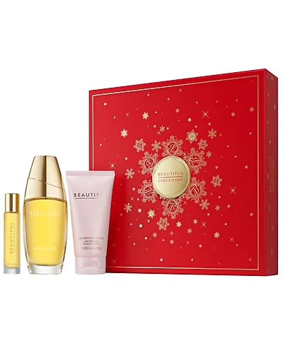 Estee Lauder 3-Piece Beautiful Favorites Perfume Spray + Body Lotion Gift Set