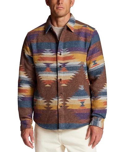 Weatherproof Vintage Men's Unlined Southwest Shirt Jacket
