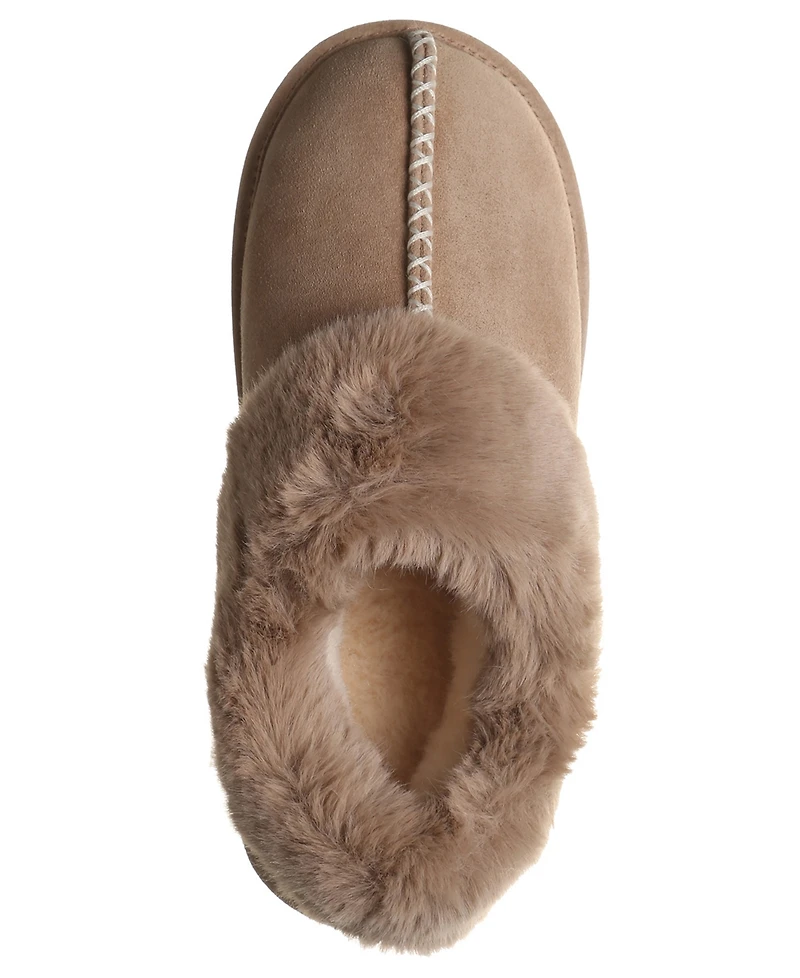 Bearpaw Women's Bella Suede Slip-On Slippers