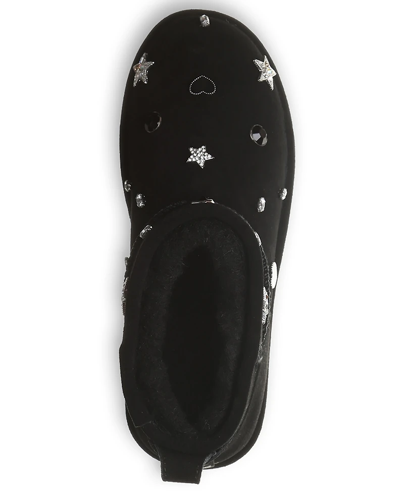 Bearpaw Women's Shorty Nova Studded Pull-On Ankle Booties
