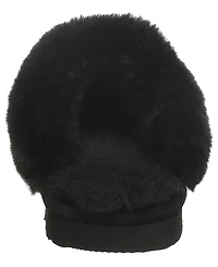 Bearpaw Women's Rumie Cable Knit Slip-On Slippers
