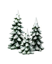 Department 56 Village Winter Pines, Set of 3