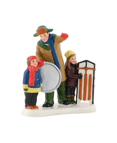 Department 56 Snow Village Christmas Vacation Bingo Figurine