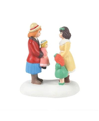 Department 56 Dickens Village Girls With Their Dolls Figurine