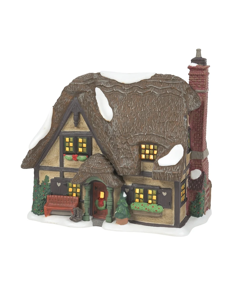 Department 56 Dickens Village The Master Thatcher's Cottage Figurine