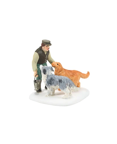 Department 56 Dickens Village Man's Best Friends Figure