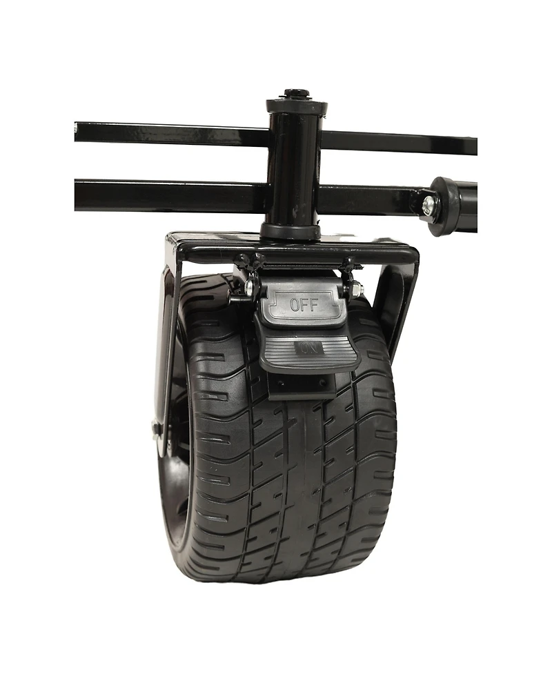 Mountaintop 480Lbs Collapsible Wagon with Canopy,7" All-Terrain Wheels, Mosquito Net, Camping Shopping Sports Garden