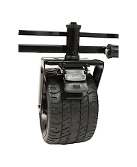 Mountaintop 480Lbs Collapsible Wagon with Canopy,7" All-Terrain Wheels, Mosquito Net, Camping Shopping Sports Garden