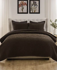 Greenland Home Fashions Velvet Crush Textured 2-Pc. Quilt Set, Twin