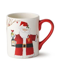 Certified International Santa Delight Mugs, Set of 4