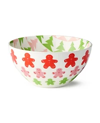 Certified International Scarlet Ribbon All-Purpose Bowls, Set of 6