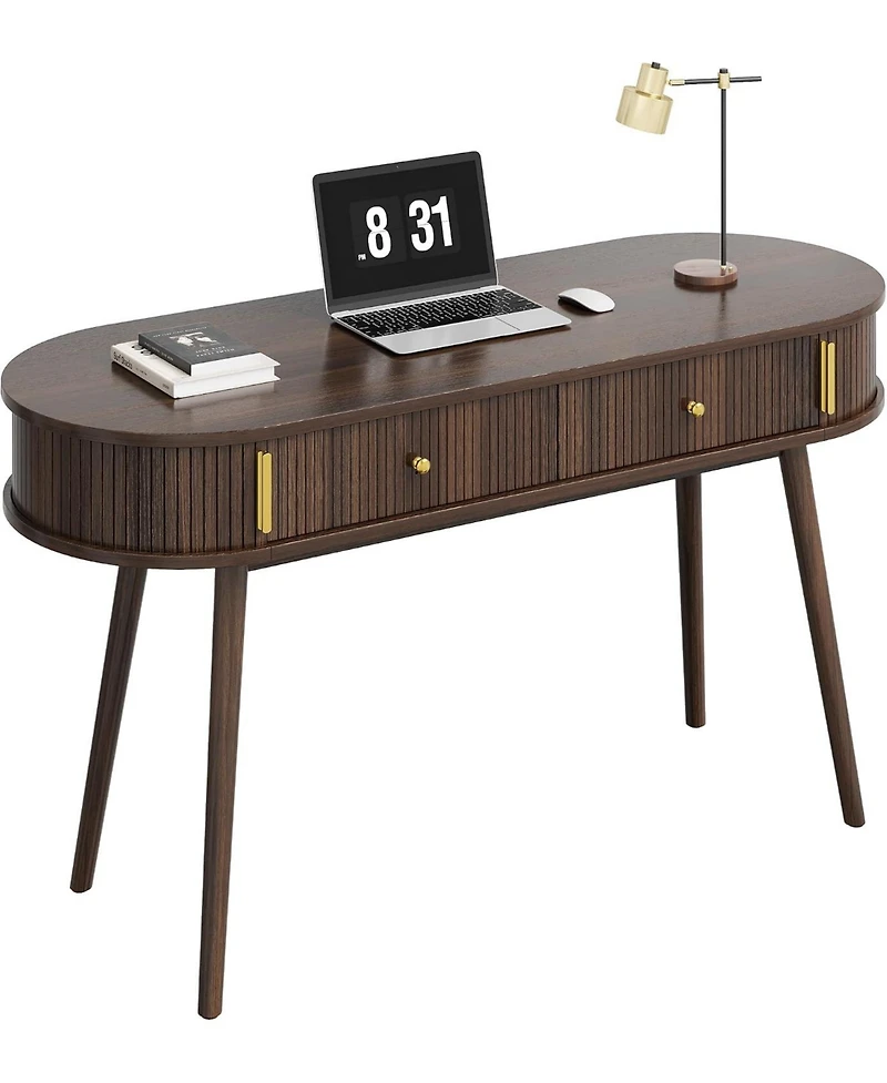 Gaomon 55-Inch Office Desk with 2 Drawers