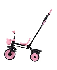 Hongge Toddler Tricycle and Stroller Combo with Parent Push Handle and Adjustable Seat Ages 18 Months to 5 Years