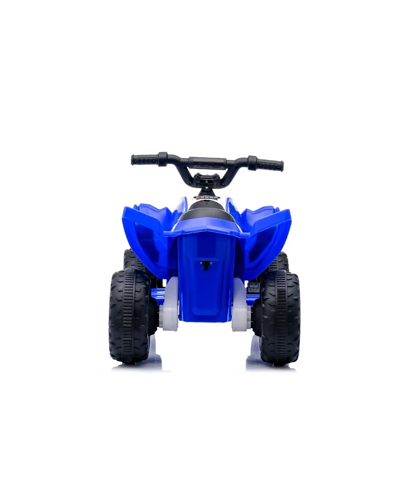 Yobtop Kids 12V Ride On Car, Dual Motor with Bluetooth Music & Led Lights, Ages 3-6