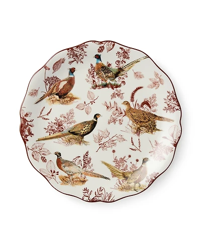 Certified International Pheasant Grove Round Platter