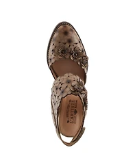 L'Artiste Women's Distinction Pump with Ankle Strap