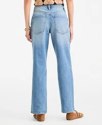 On 34th Women's Mid-Rise Relaxed Straight-Leg Denim Jeans, Macy's Exclusive