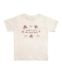Sweet Wink Little Girls Just A Fall Girl Short Sleeve T-Shirt