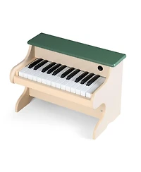 Sugift 25 Keys Wooden Digital Piano Keyboard and Music Stand, 2-Piece Set, Ages 3+