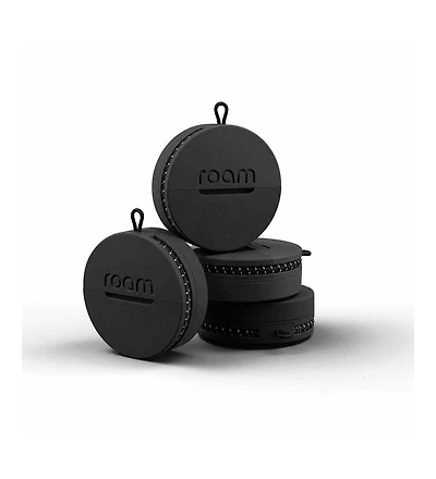 Roam Smart Tracker Bluetooth Item Locator, No Subscription, Waterproof | Apple and Android 4-Pack