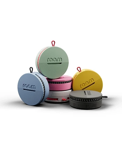 Roam Smart Tracker Bluetooth Item Locator, No Subscription, Waterproof | Apple and Android | 6-Pack, Assorted