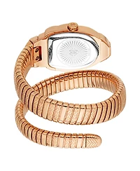 Roberto Cavalli Women's Aurora Quartz Ip Stainless Steel Bracelet Watch