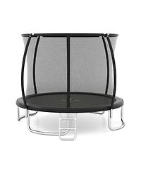 Hongge 12 ft Heavy-Duty Trampoline with Safety Enclosure Net, 1100 lb Capacity, Ages 3+