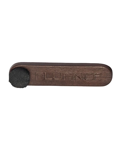 Fluance Turntable Stylus Cleaning Brush Ultra-Fine Bristles Beech Wood