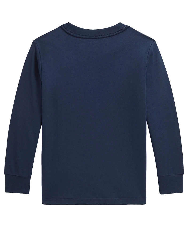 Polo Ralph Lauren Toddler and Little Boys Cotton Jersey Long-Sleeve T-shirt