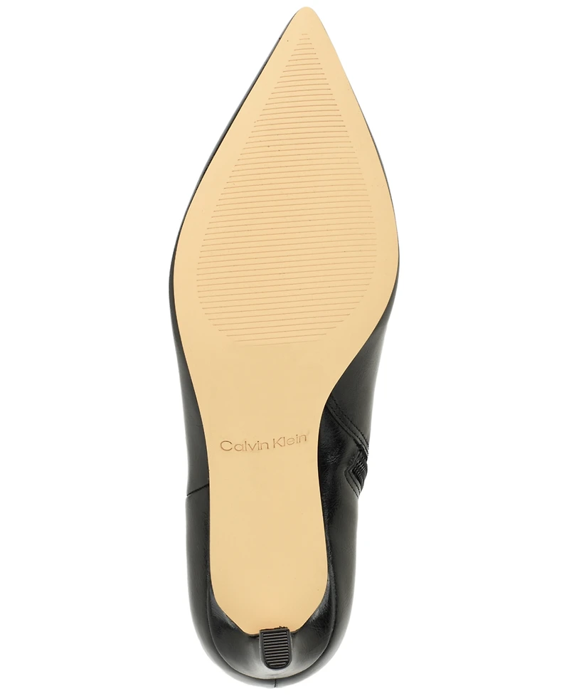 Calvin Klein Women's Chrysta Pointed Toe Stiletto Dress Booties
