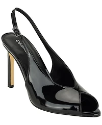Calvin Klein Women's Dorris Peep Toe High Stiletto Pumps