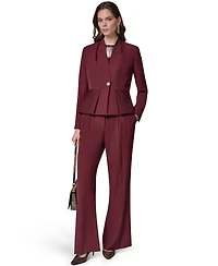 Donna Karan New York Petite High-Waisted Wide-Leg Pants, 29" Inseam