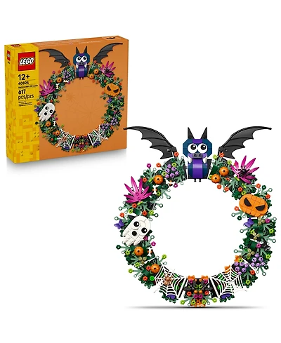 Lego Halloween Wreath 40825 617-Piece Building Set, Ages 12+