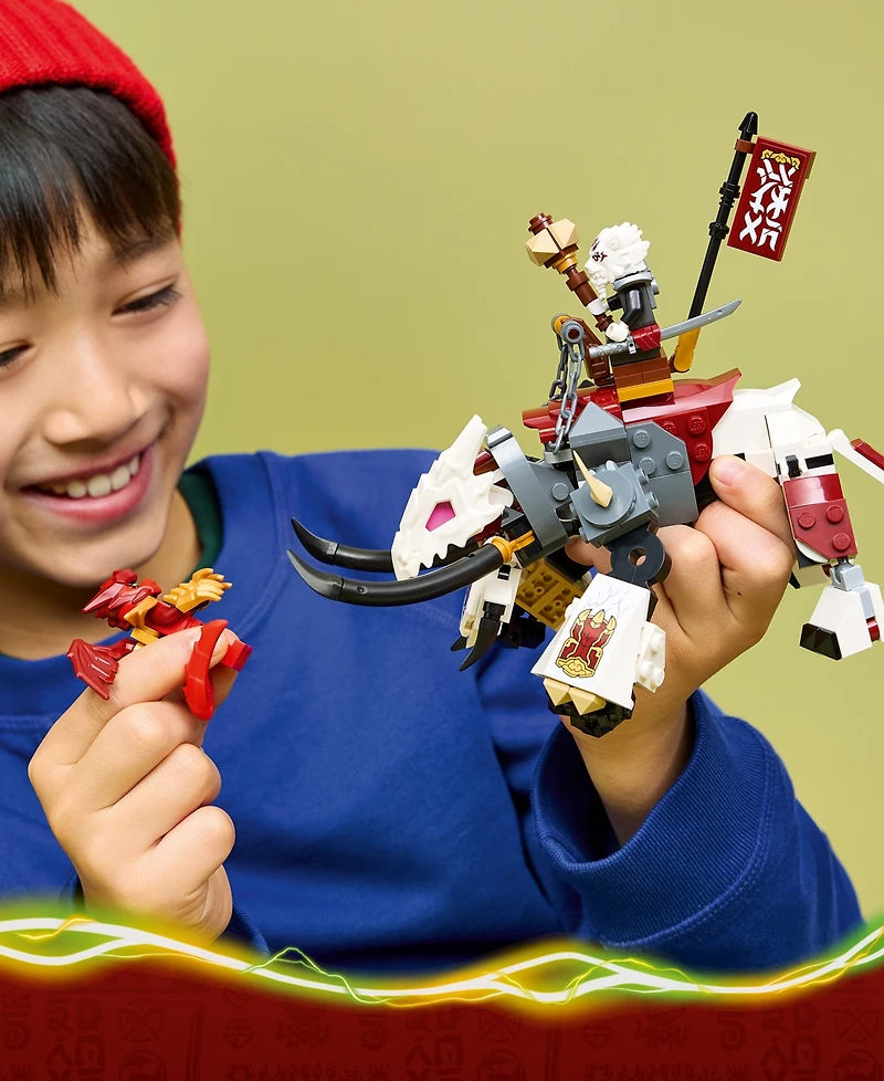 Lego Ninjago Dragons Rising Zilvar and Grimtak the Dragon Beast 71863 232-Piece Building Set, Ages 7+