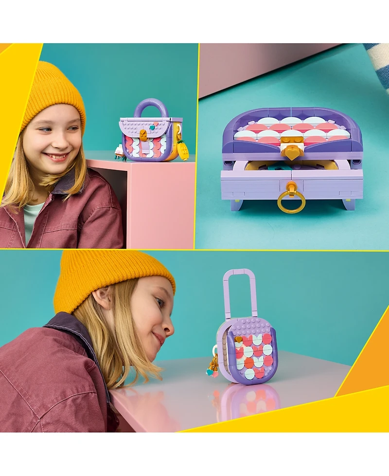 Lego 3 in 1 Art Fashion Bag with Storage 31391 272-Piece Building Set, Ages 8+