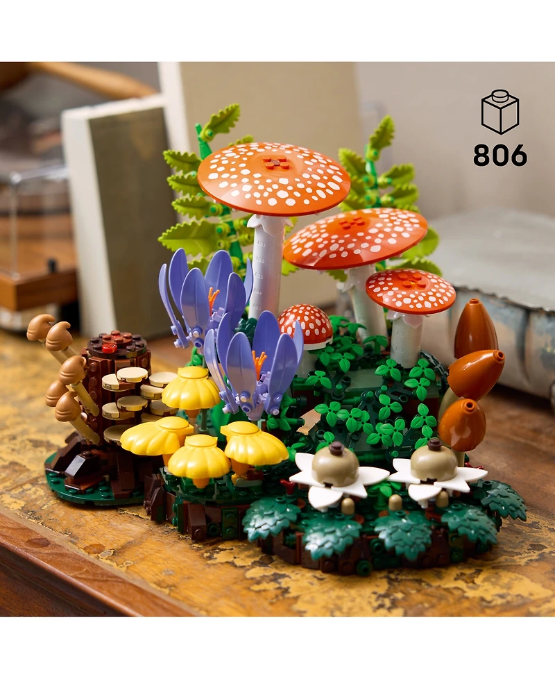 Lego Botanicals Woodland Mushrooms 11505 806-Piece Building Set, Ages 18+
